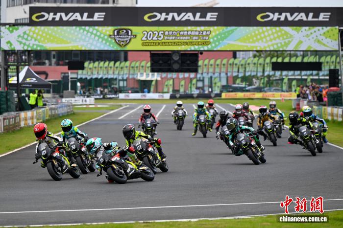 2025广州国际青少年摩托赛多国车手角逐各组别冠