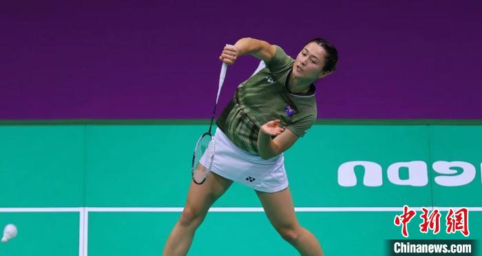 澳大利亚羽毛球名将康荣雅尤伯杯赛场绽放风采