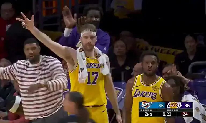 湖人惨败雷霆遭遇三连败 雷迪克谈轮换与球队表