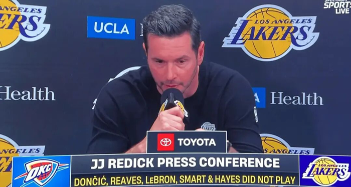 湖人惨败雷霆遭遇三连败 雷迪克谈轮换与球队表