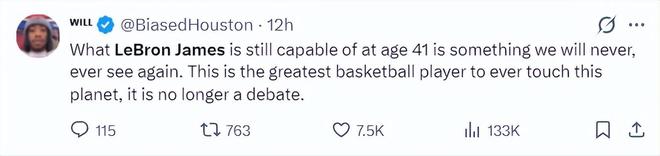 41岁勒布朗季后赛创历史纪录，45分钟鏖战助湖人